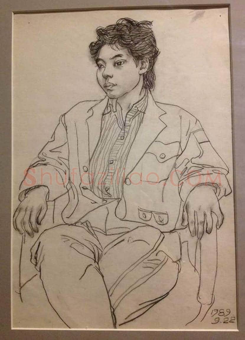 韦启美先生素描作品欣赏 | 书画科普