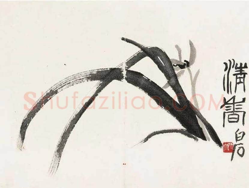 齐白石《花卉册》欣赏 | 书画资料