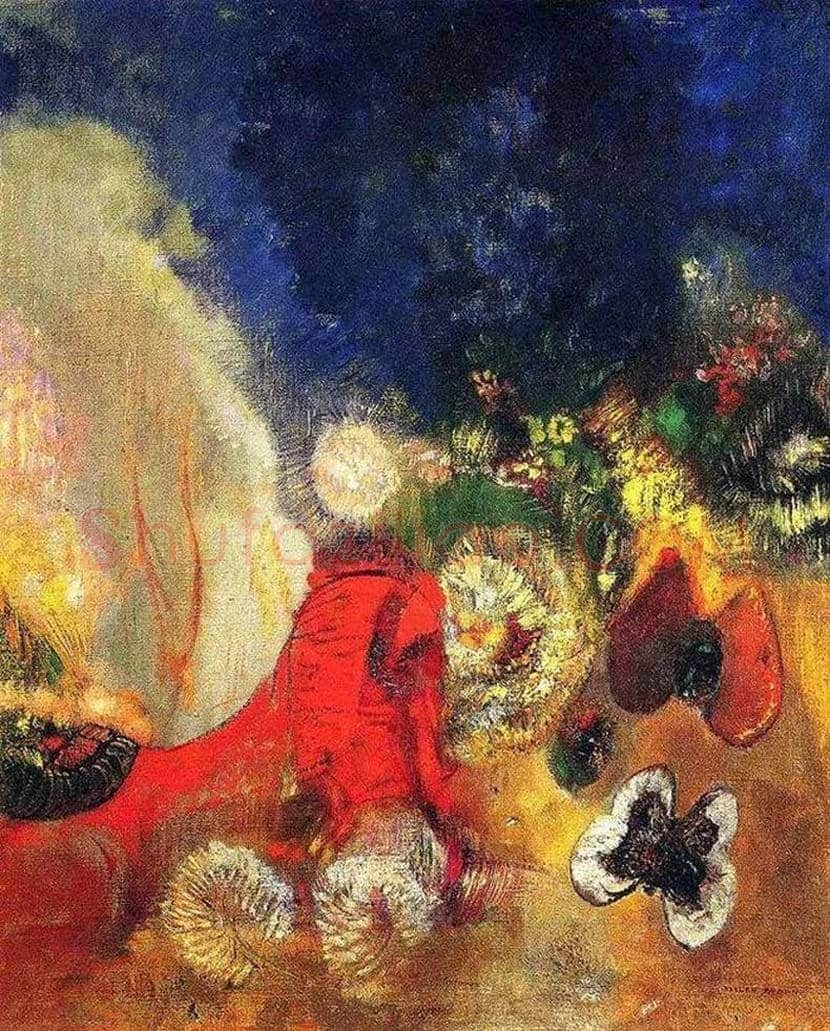 奥蒂诺·雷东的花卉作品欣赏 | 书画百科