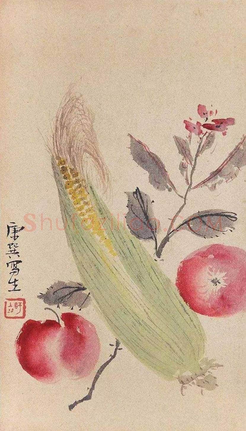 康师尧丨长安画派中唯一以花鸟画见长的画家 | 书画文摘