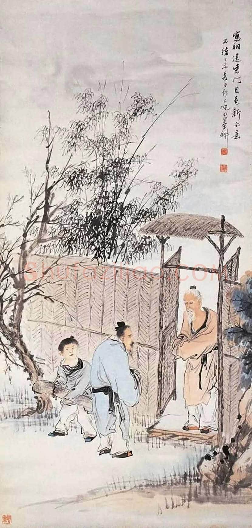 晚清画家｜倪田作品欣赏 | 书画学堂