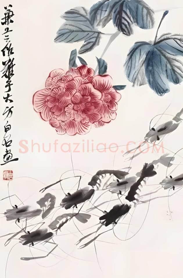谢稚柳等名家笔下芙蓉花开 | 书画百科