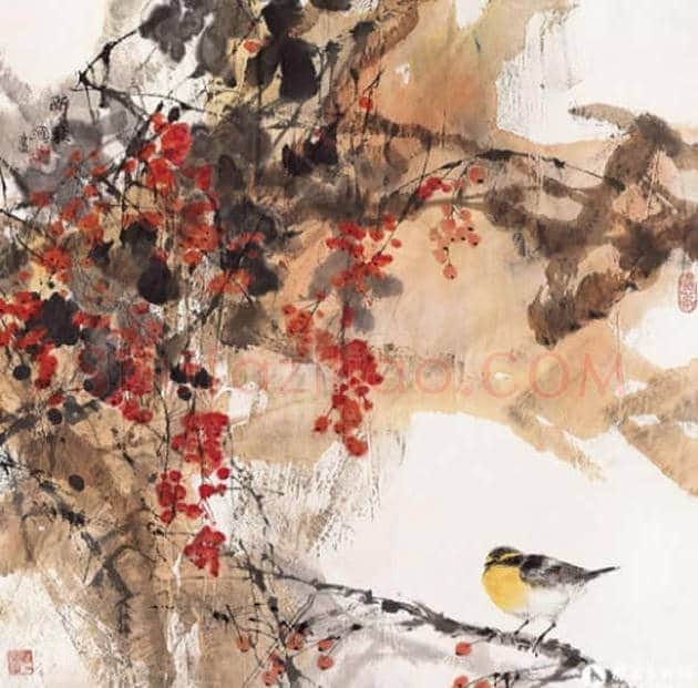 王明明花鸟作品欣赏 | 书画学堂