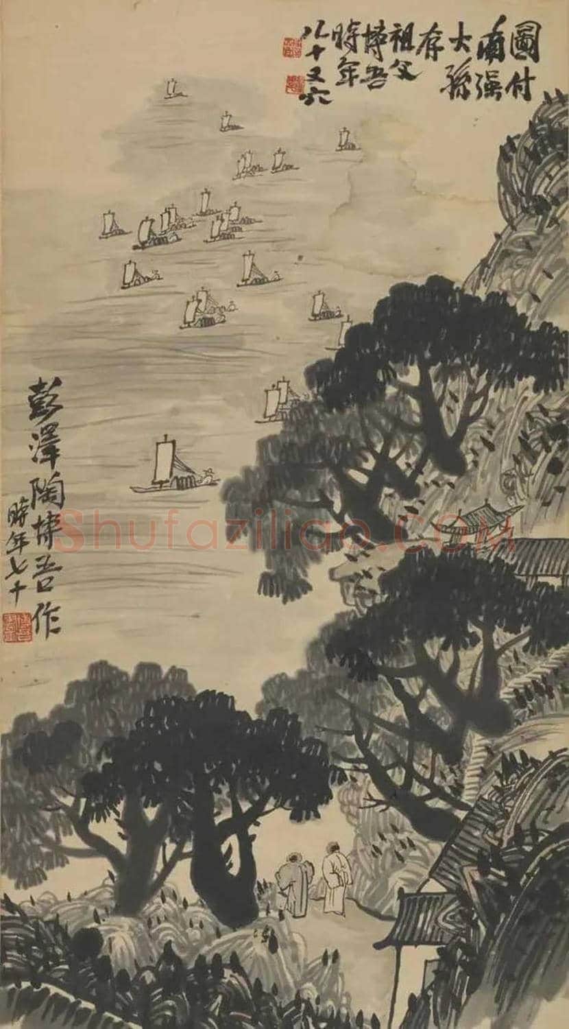 陶博吾山水画作品欣赏 | 书画资料