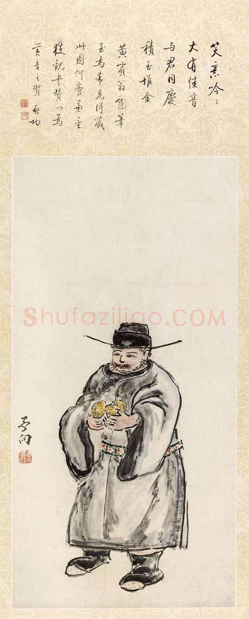黄宾虹人物画,见者发财! | 书画科普