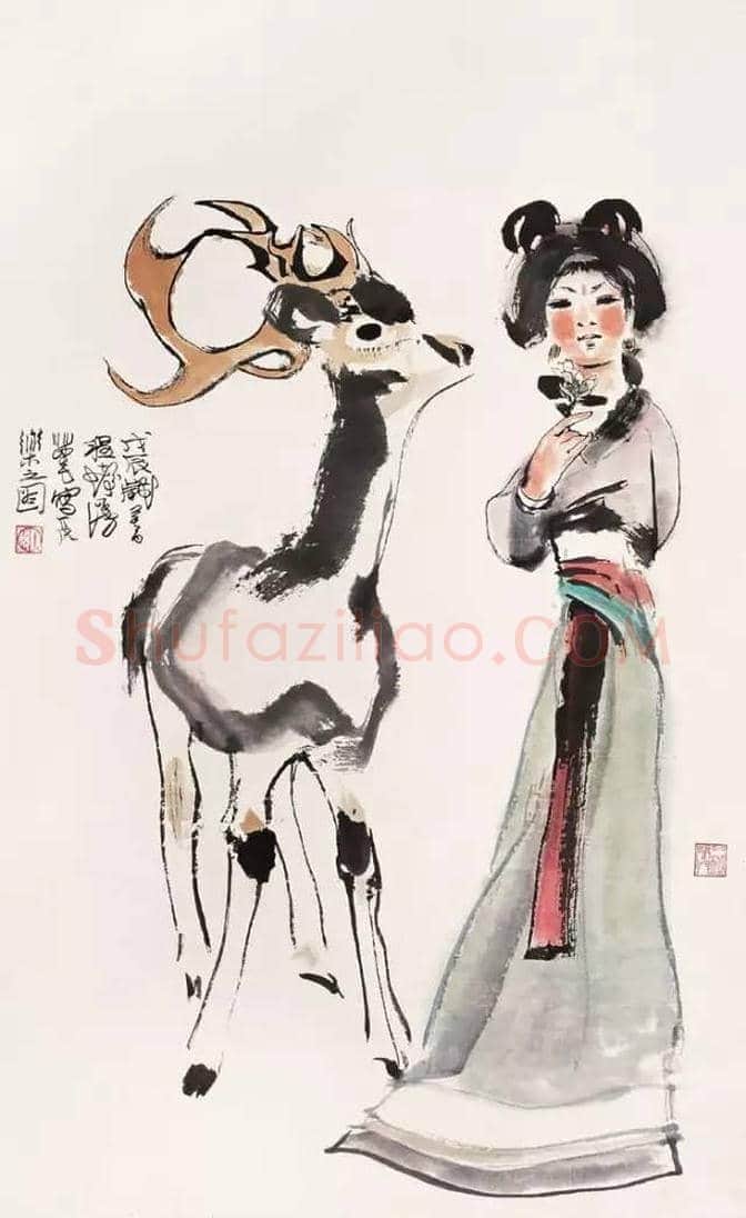 程十发最美人物画欣赏 | 书画知识