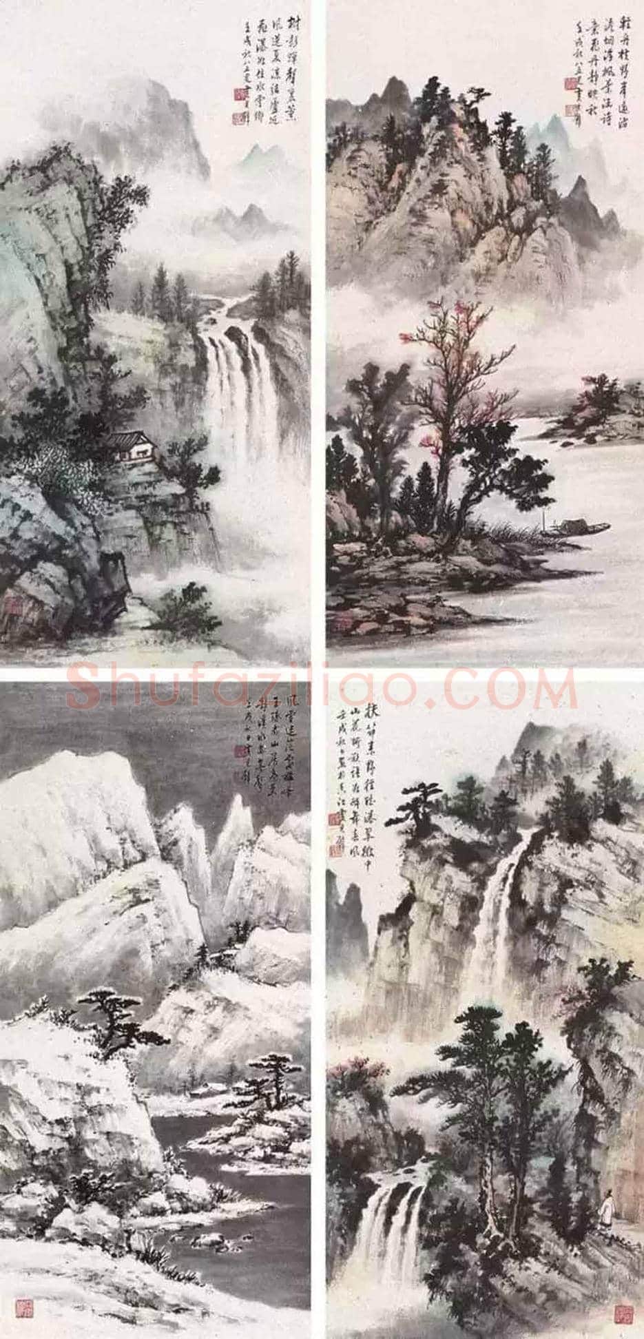 黄君璧山水画欣赏 | 书画知识