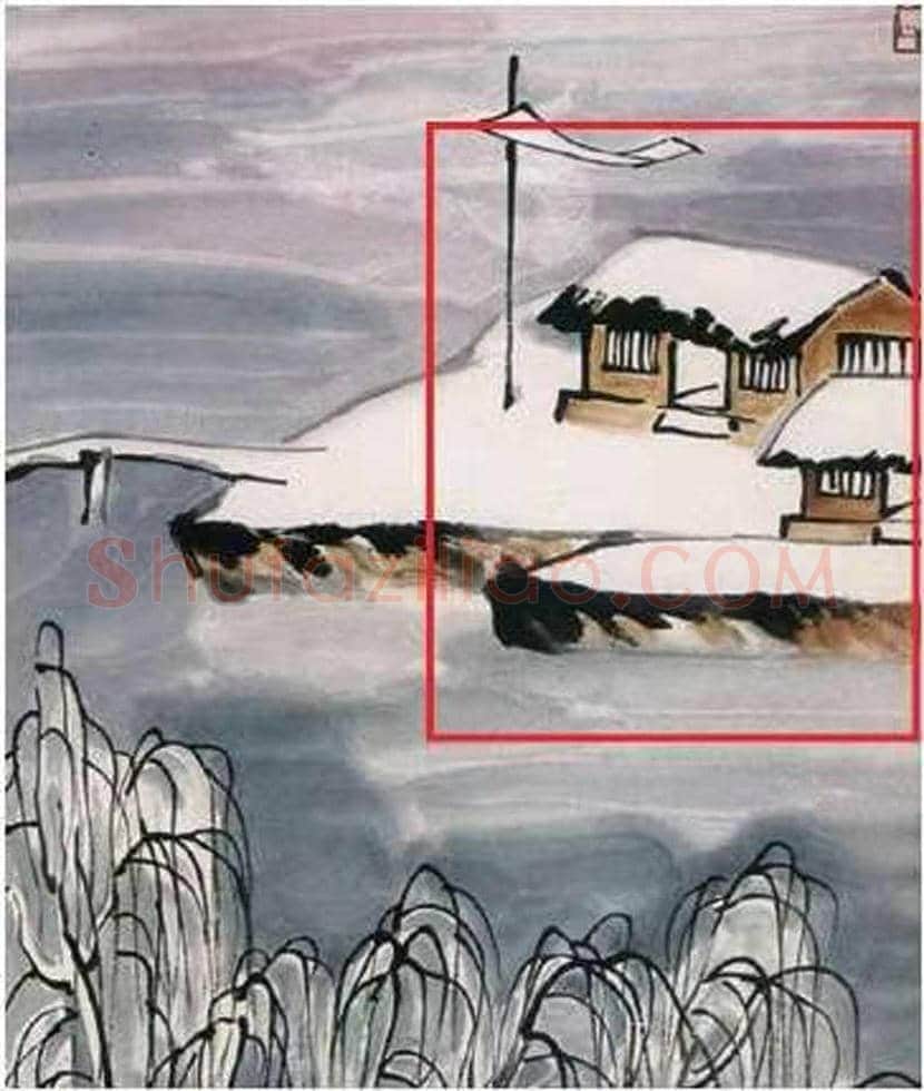 齐白石山水《一白高天下》真假辨别 | 书画讲解
