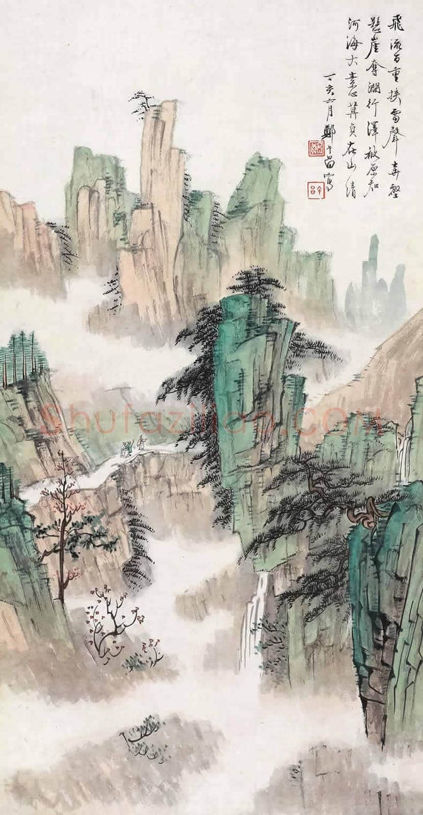 郑午昌山水画欣赏 | 书画常识