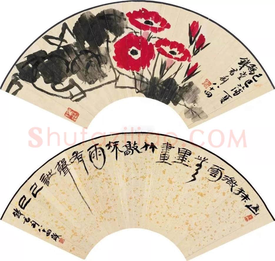 钱君匋笔下的牵牛花,清新奔放 | 书画文摘