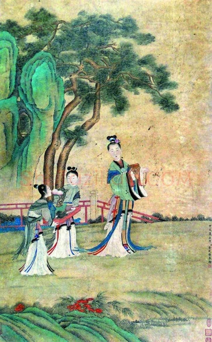 金廷标绘画作品欣赏 | 书画资料