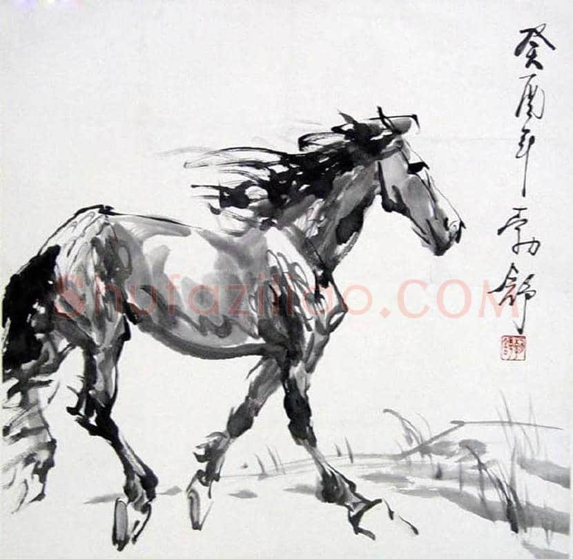刘勃舒画马作品欣赏 | 书画文摘