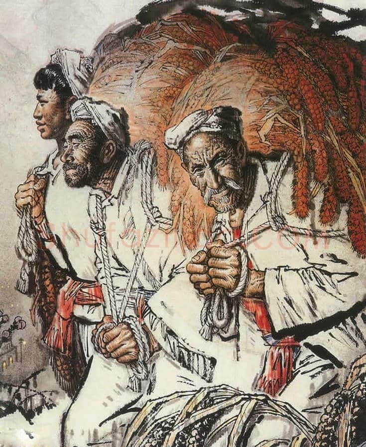 刘文西作品欣赏丨一文看懂刘文西 | 书画文摘