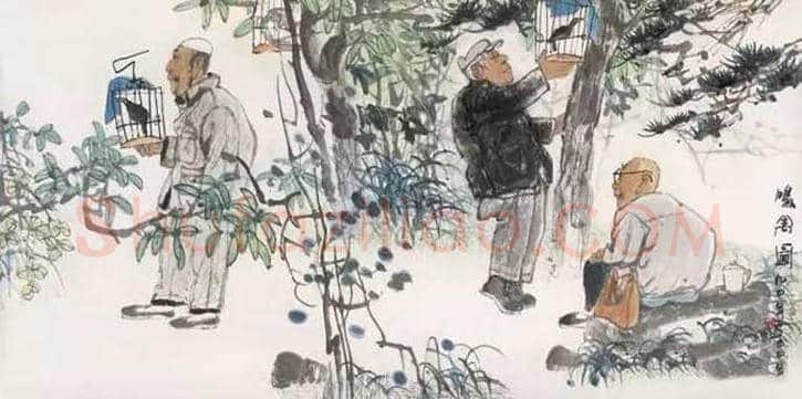 卢沉水墨人物画作品欣赏 | 书画资料