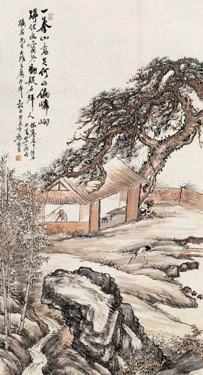袁培基山水画欣赏 | 书画学堂