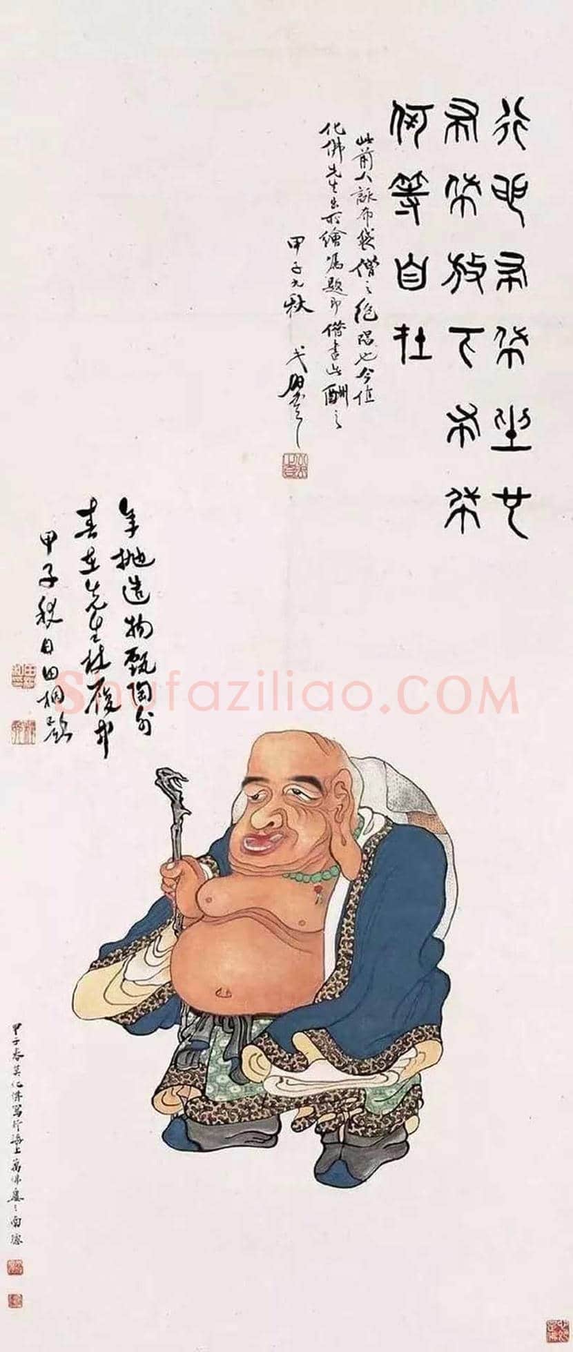 民国第一画佛高手钱化佛作品欣赏 | 书画资料