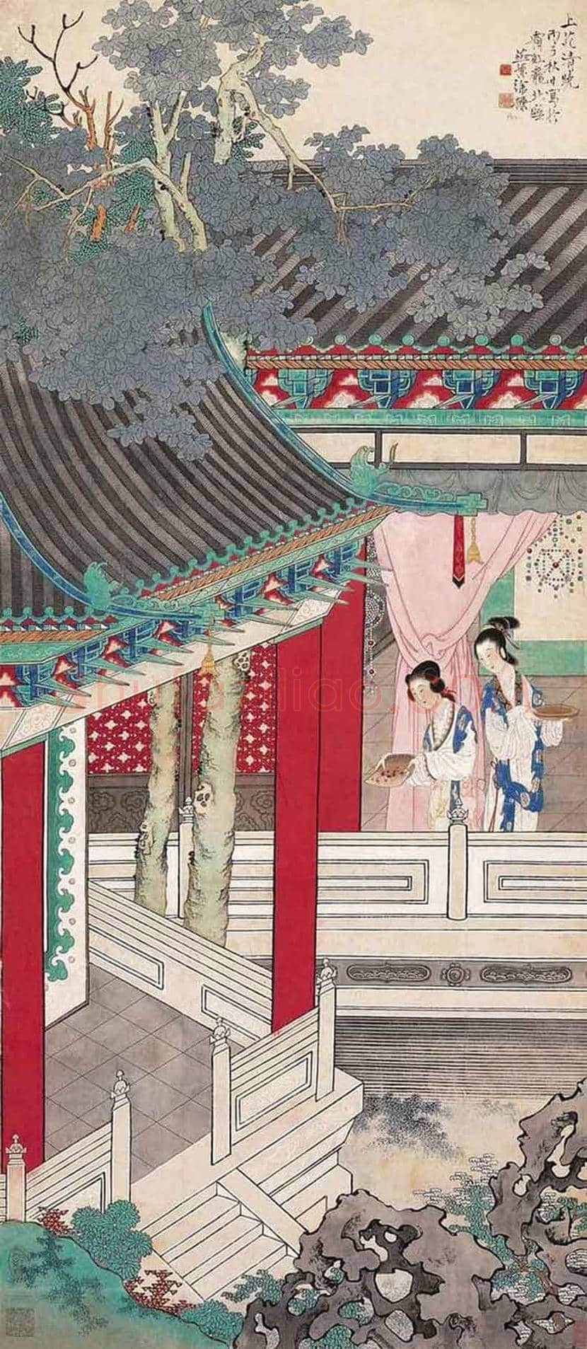 徐燕孙人物画作品欣赏 | 书画讲解