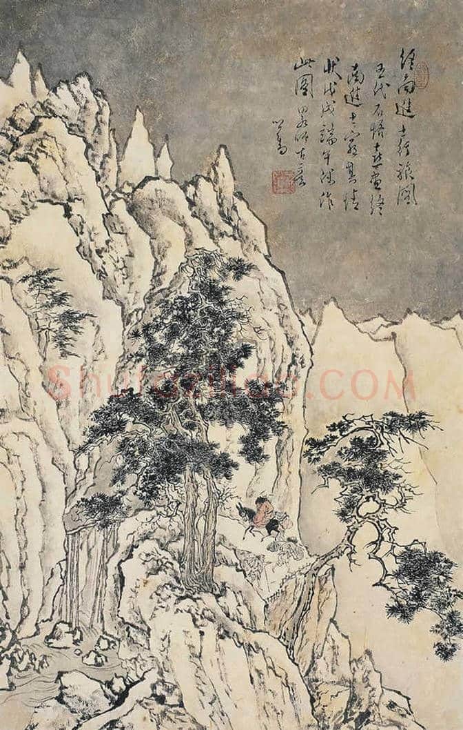 溥心畬画作欣赏 | 书画科普