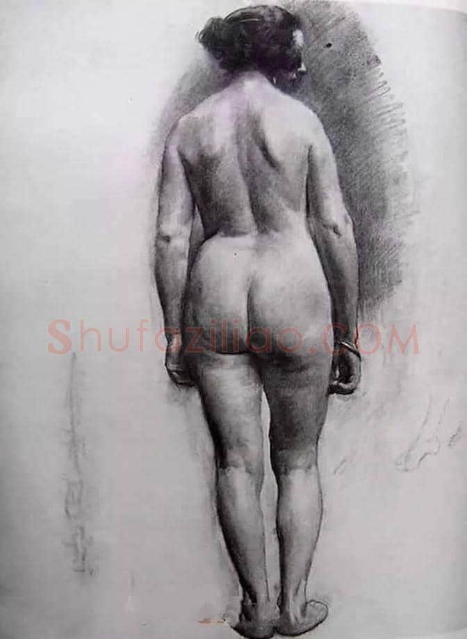 徐悲鸿素描作品（大全） | 书画文摘