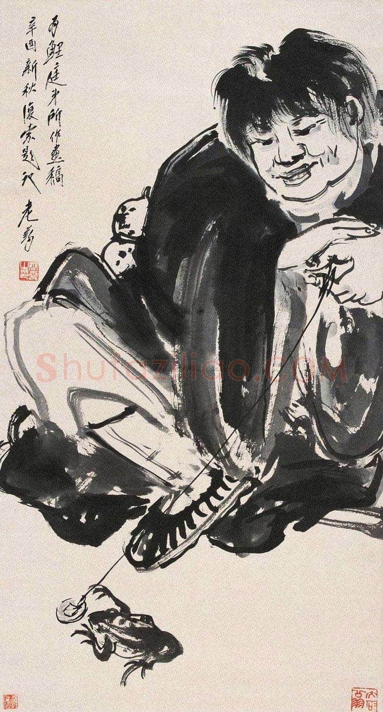 唐云人物画作品欣赏 | 书画知识