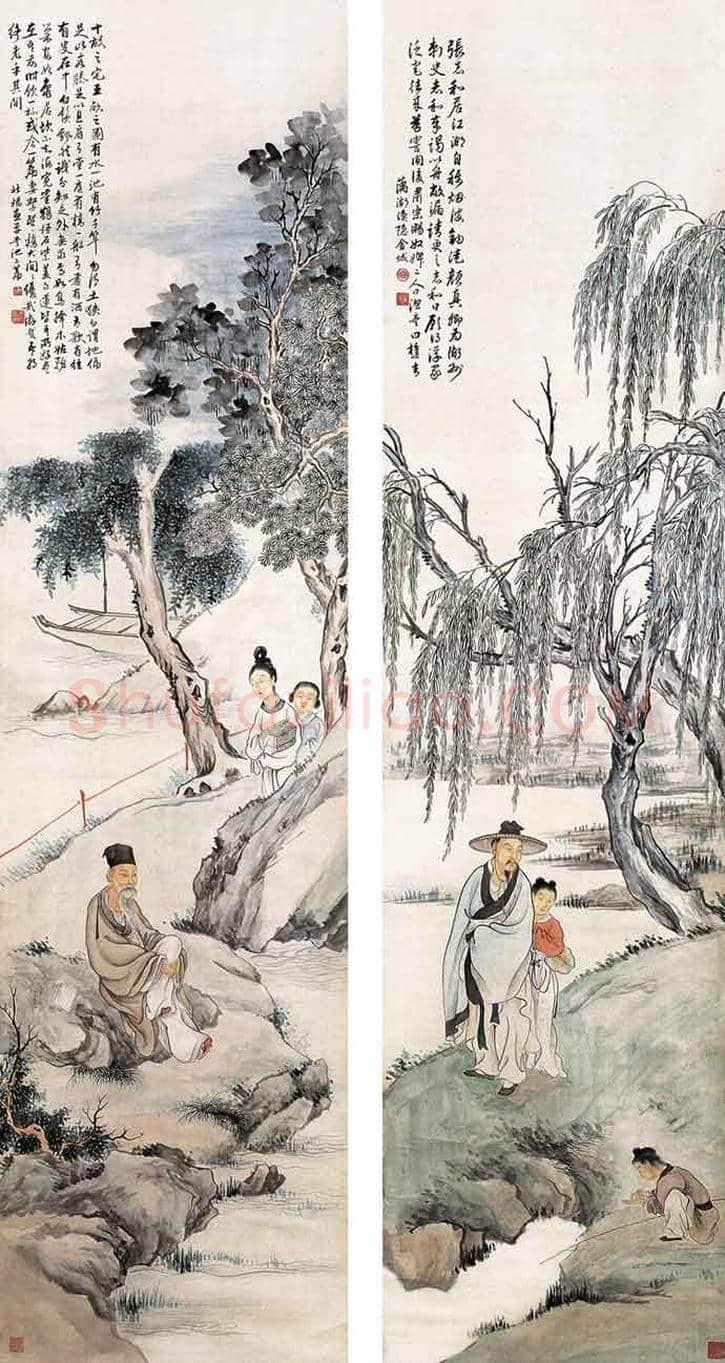 金城人物画欣赏 | 书画知识