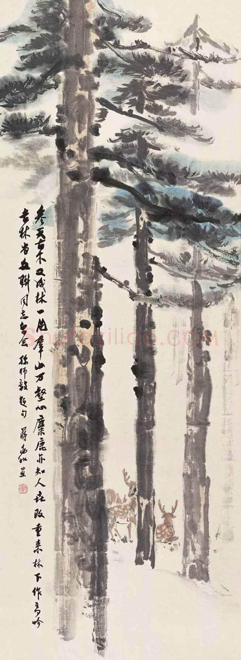 蒋兆和花鸟画作品欣赏 | 书画科普