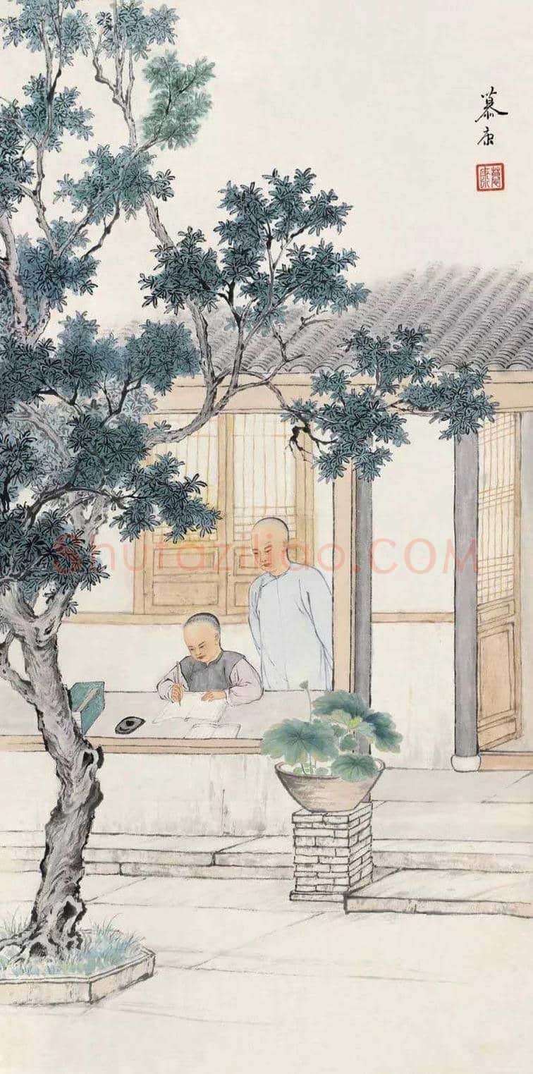 郑慕康人物画作品欣赏 | 书画资料