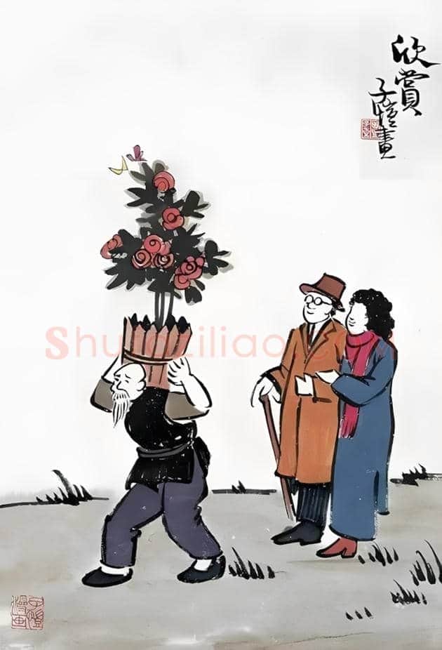 图解丰子恺漫画，让思想笑出声音 | 书画知识