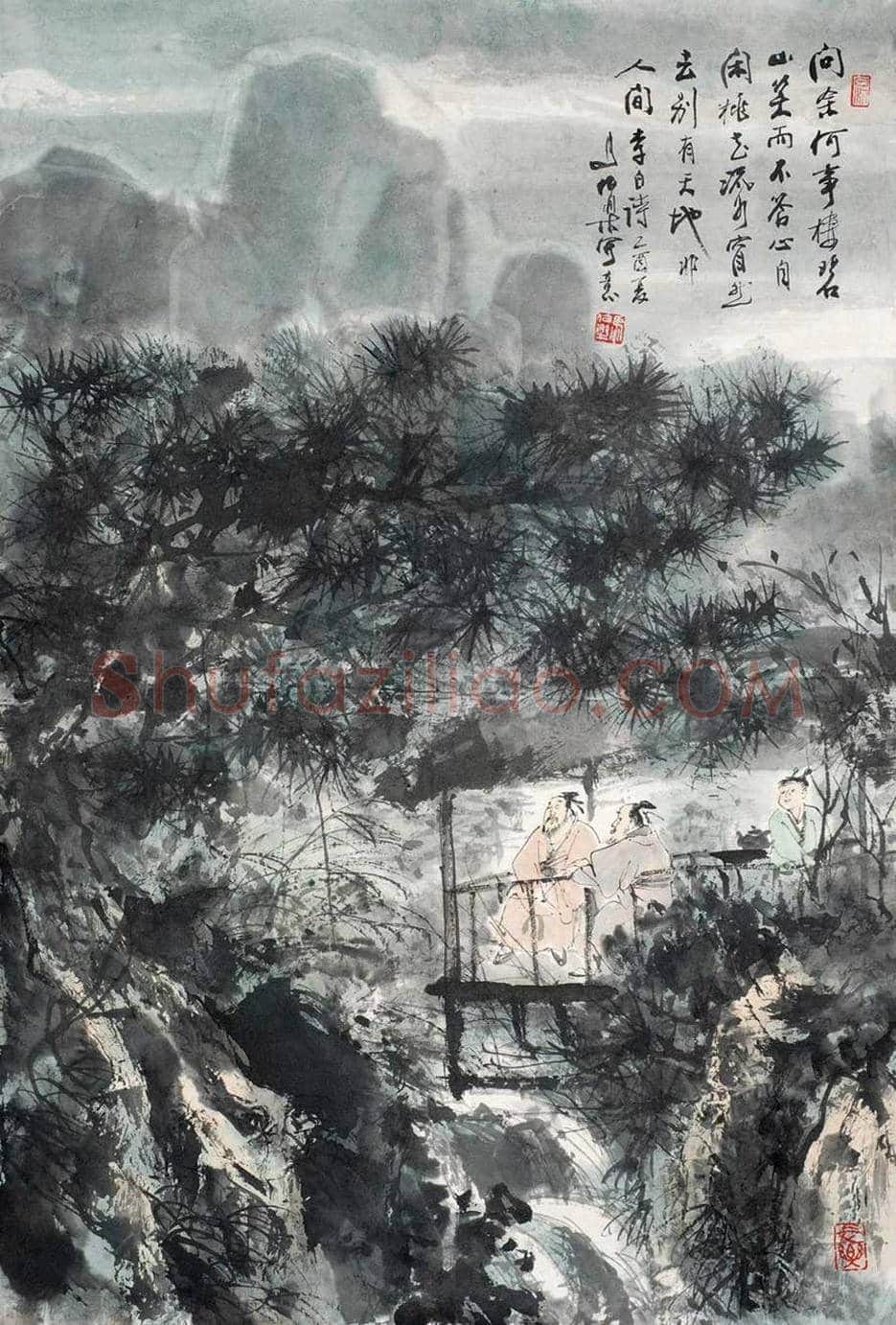 马伯乐作品欣赏 | 书画百科