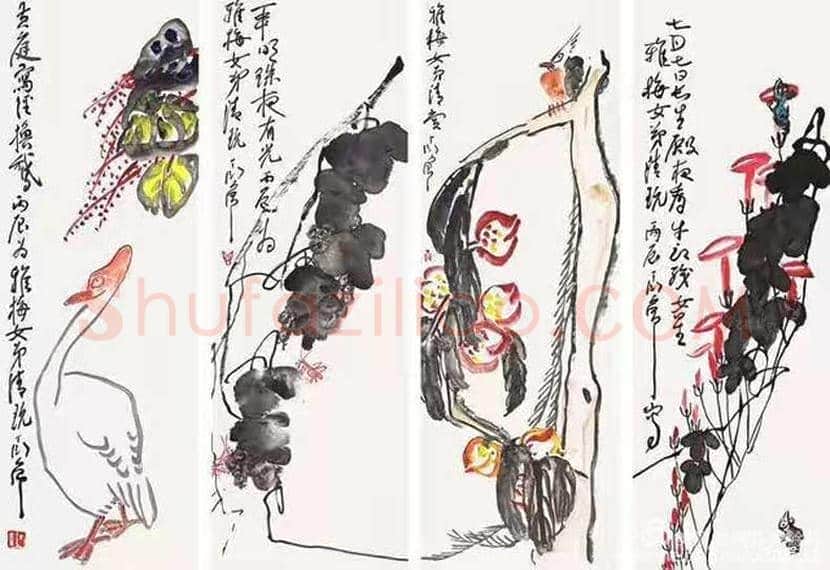 丁衍庸国画作品欣赏 | 书画常识