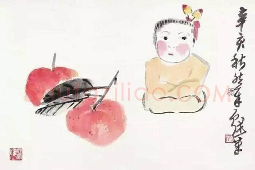 来楚生作品欣赏 | 书画资料
