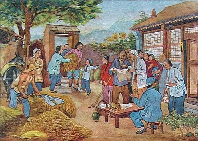 新中国年画上的工农兵形象 | 书画常识