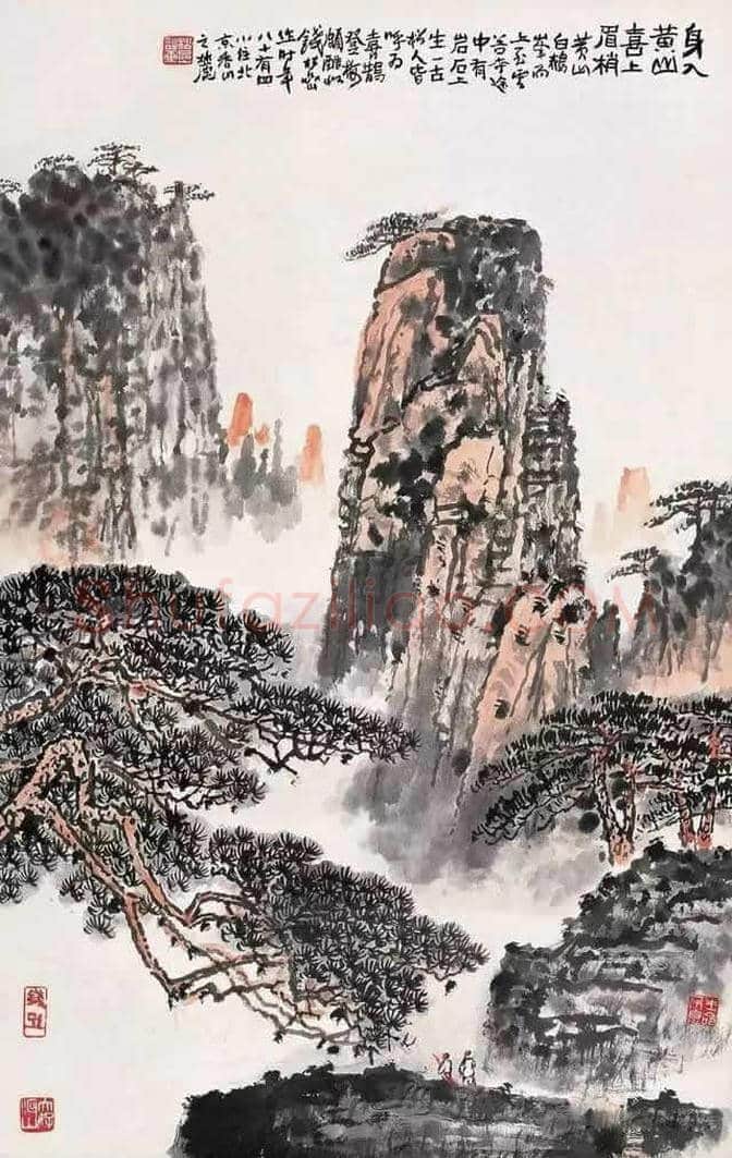 钱松嵒画松力作欣赏 | 书画学堂