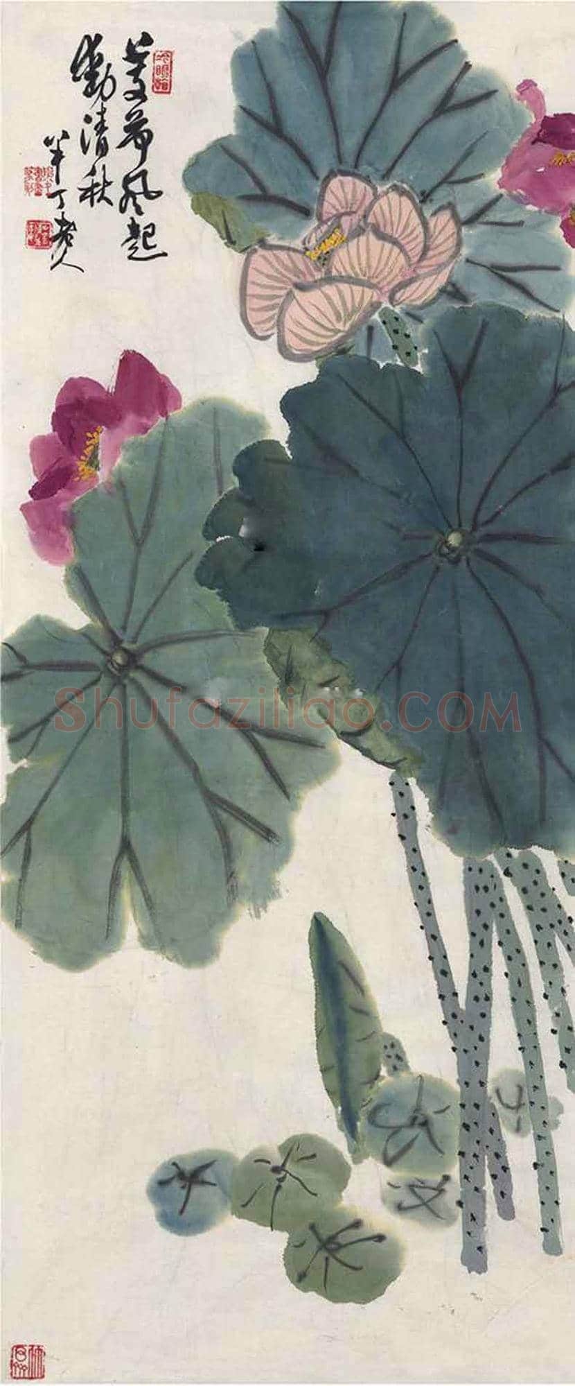 陈半丁花鸟作品欣赏 | 书画文摘