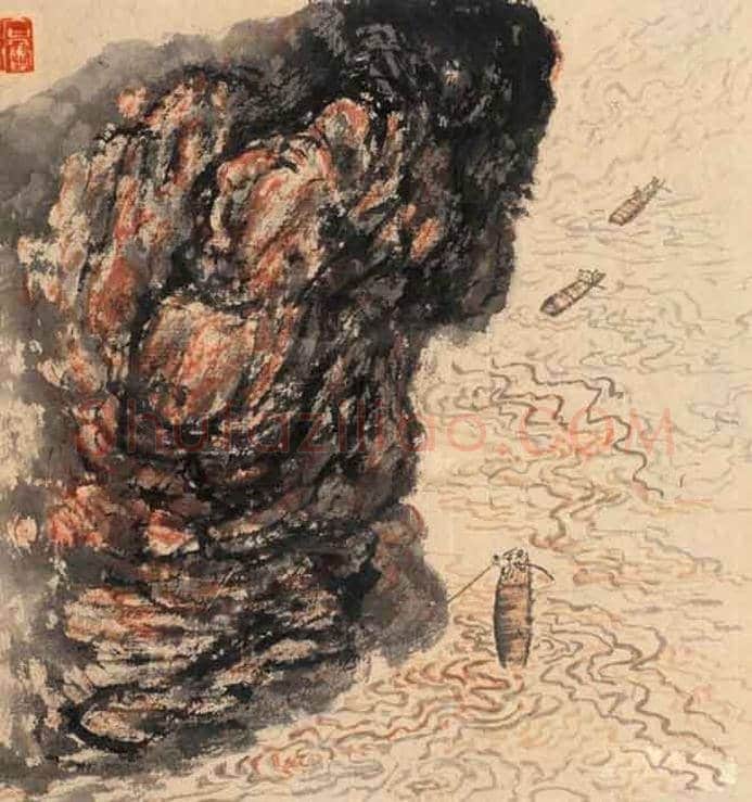 石鲁山水画作欣赏，撼人心魄！ | 书画讲解
