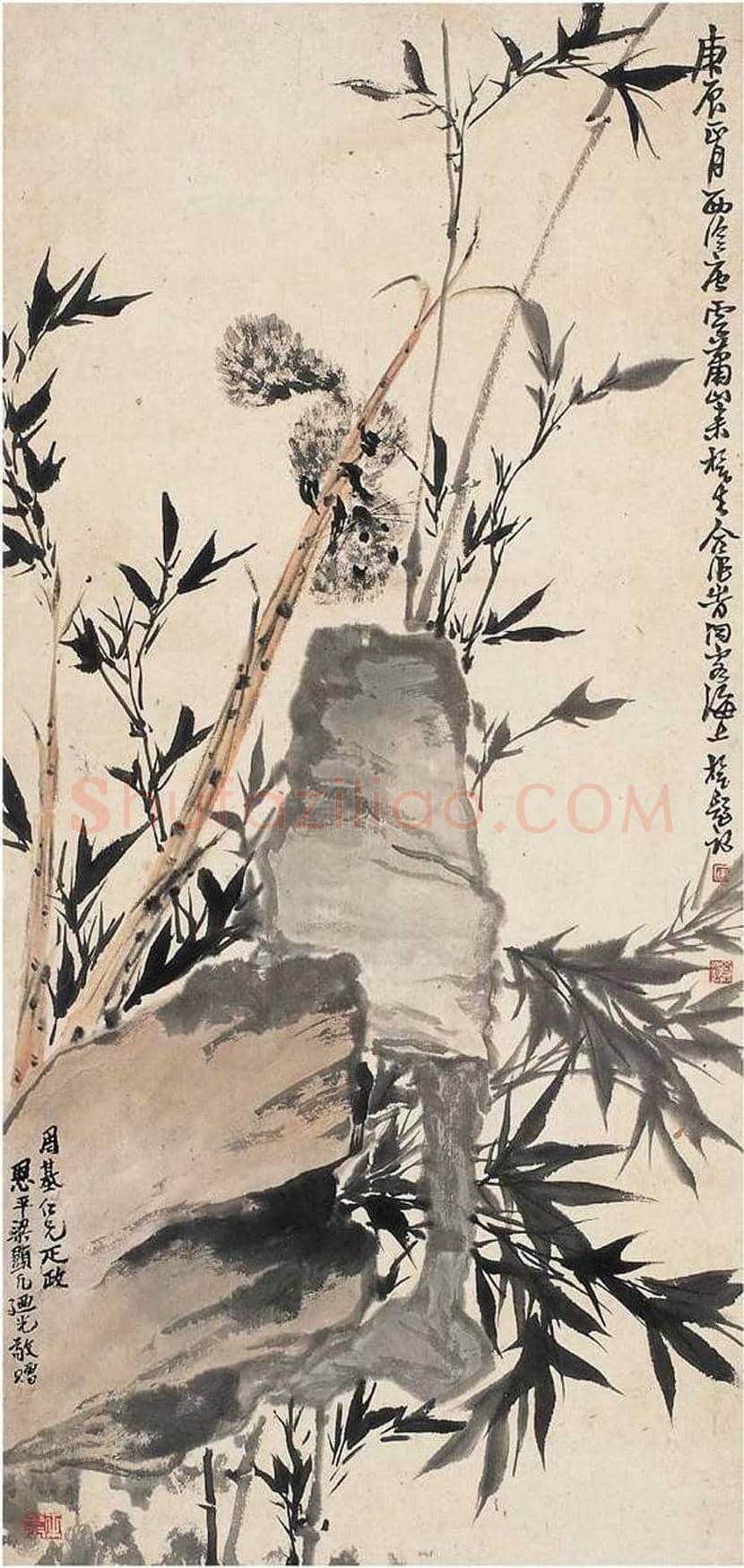 来楚生作品欣赏 | 书画资料