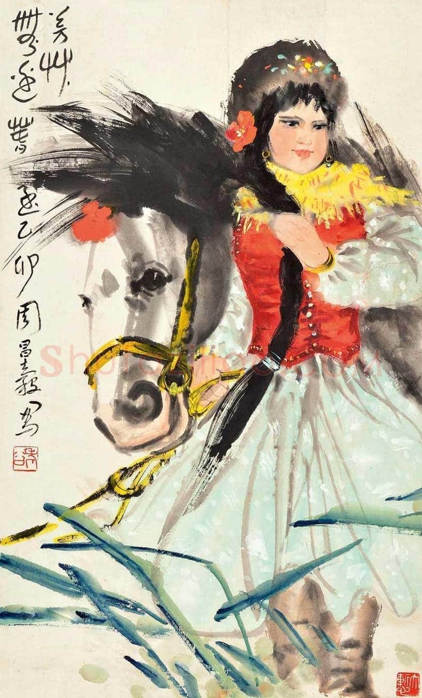 周昌谷作品欣赏 | 书画学堂