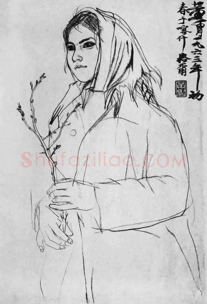 欣赏黄胄速写手稿100张！ | 书画学堂
