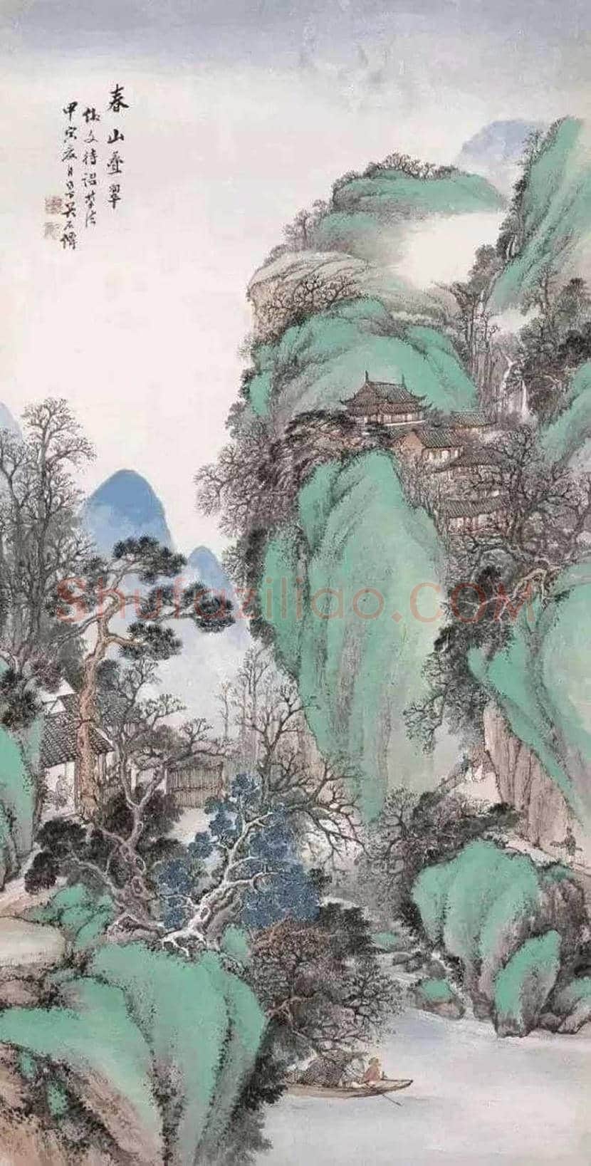 吴石仙山水画欣赏 | 书画科普