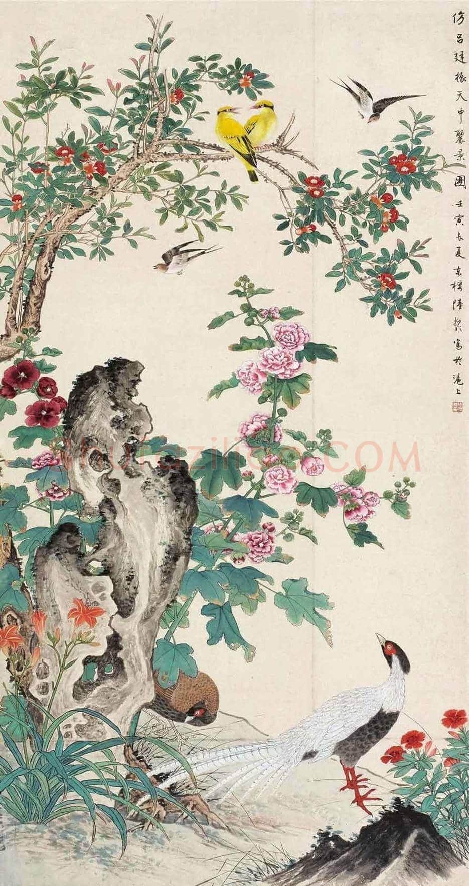陆抑非花鸟画价格纪录,最贵作品都有哪些? | 书画讲解