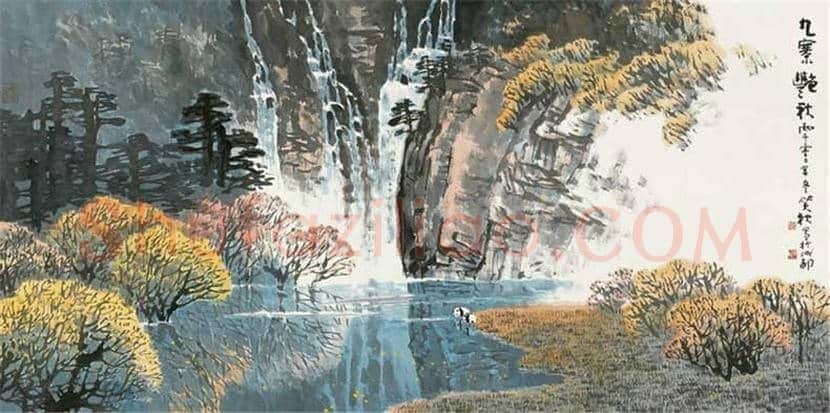 邱笑秋山水画作品欣赏 | 书画文摘