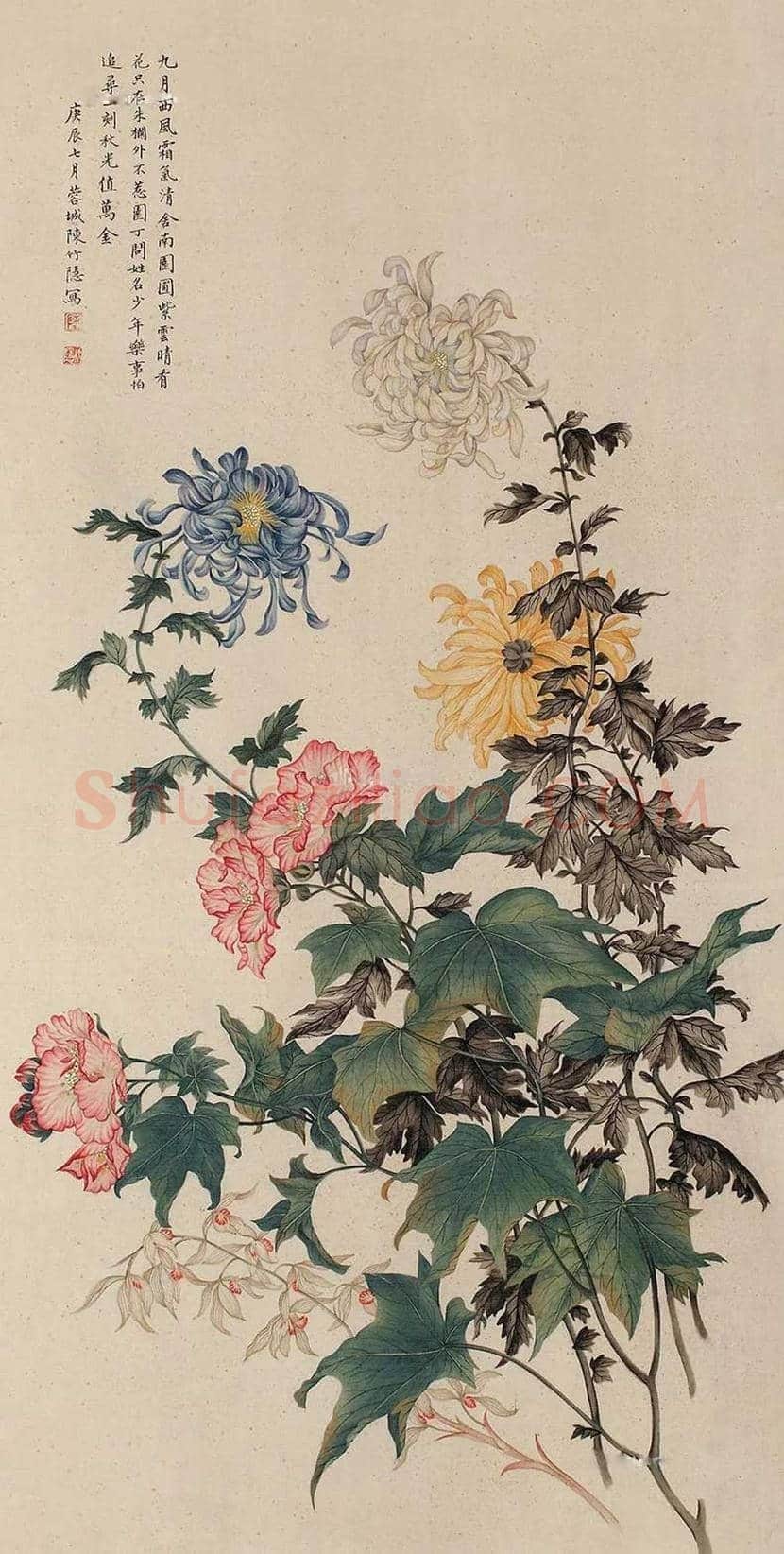 陈竹隐国画作品欣赏 | 书画常识