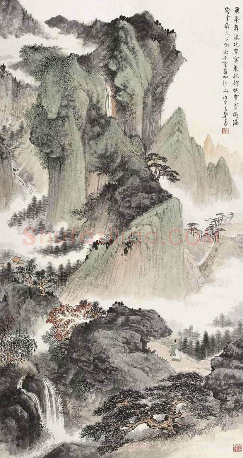 郑午昌字画价格,多少钱一平尺? | 书画百科