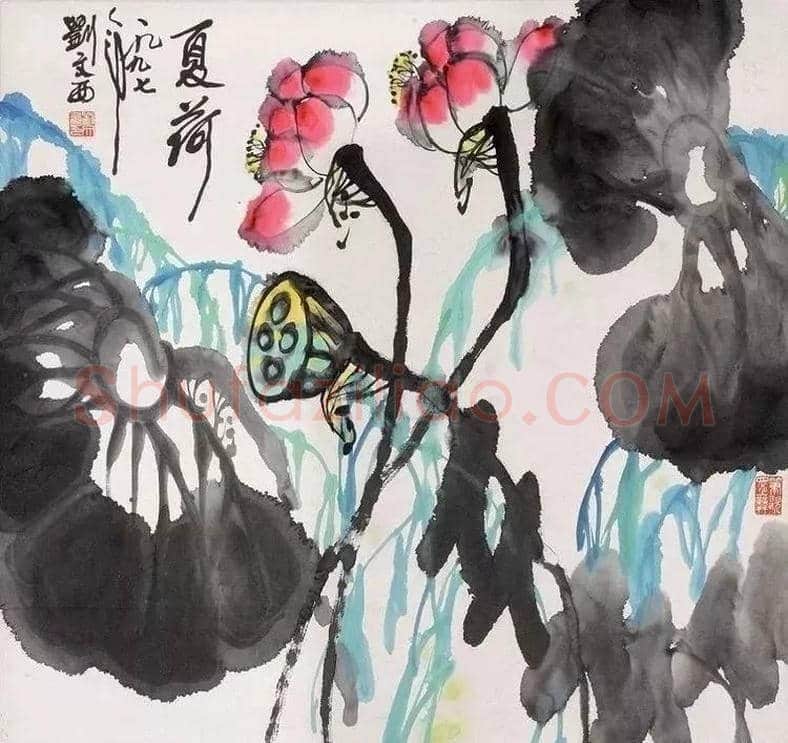 刘文西花鸟画亦是一绝！ | 书画资料