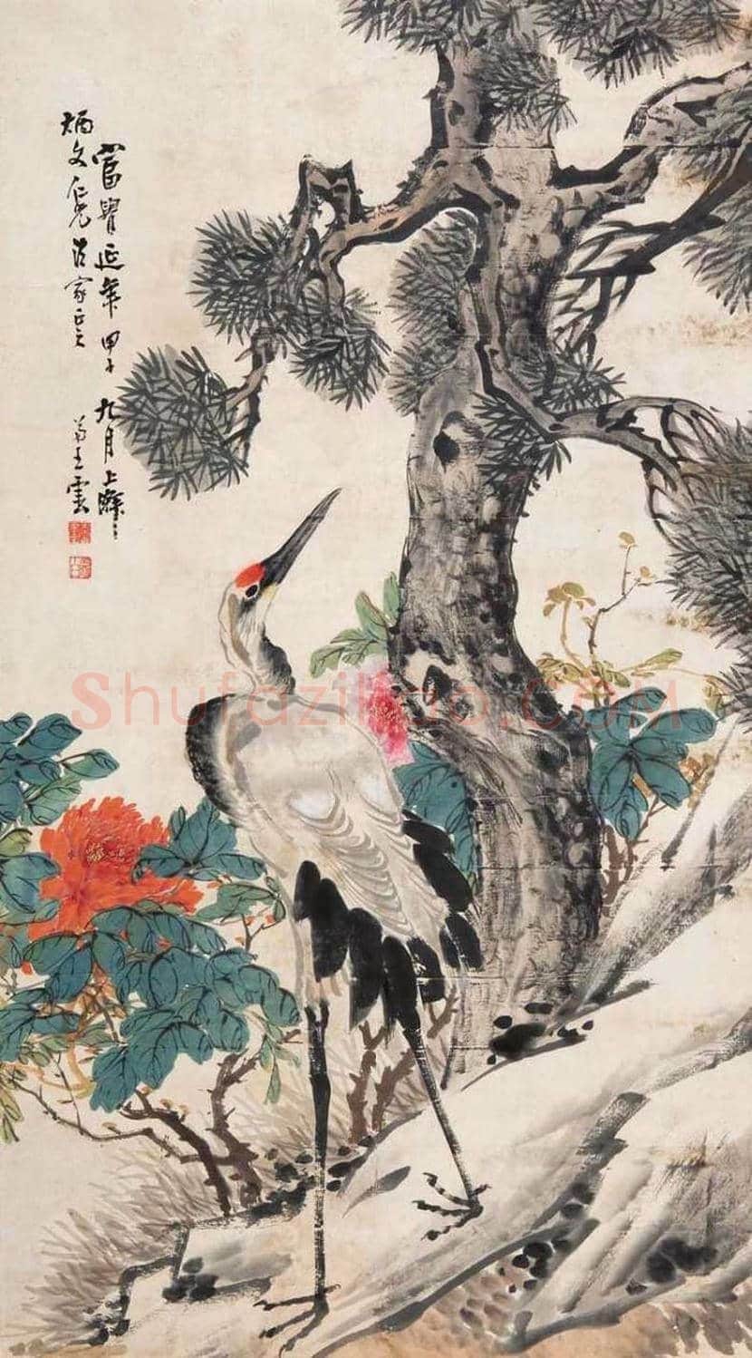 王梦白花鸟画作品欣赏 | 书画讲解