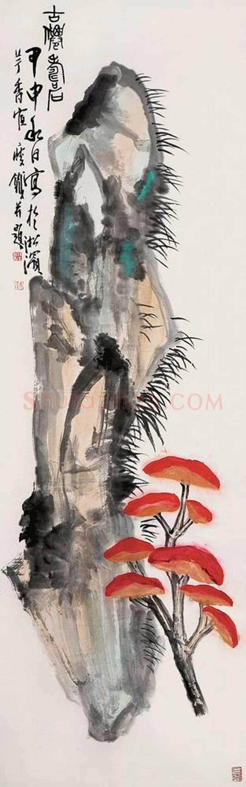 钱瘦铁花鸟画作品欣赏 | 书画讲解
