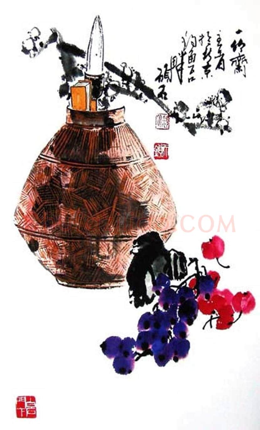陈硕石花鸟画作品欣赏 | 书画常识