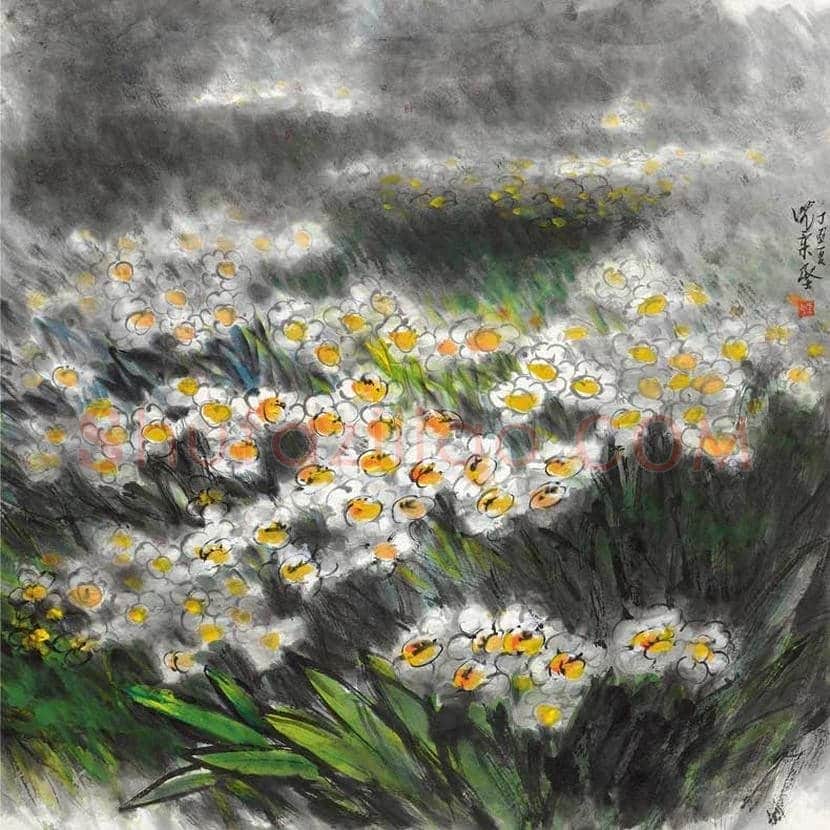 沈柔坚花鸟画作品欣赏 | 书画科普