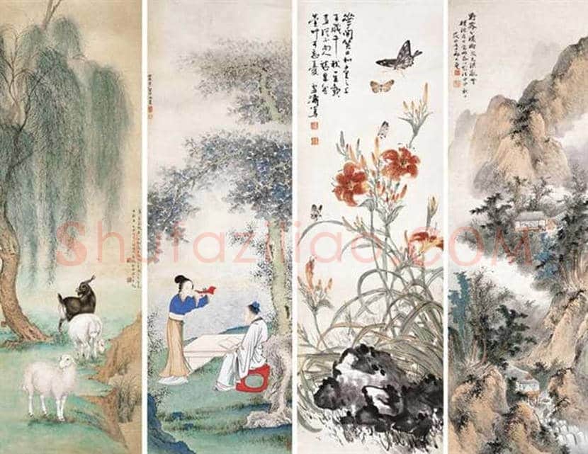 管平湖作品欣赏 | 书画文摘