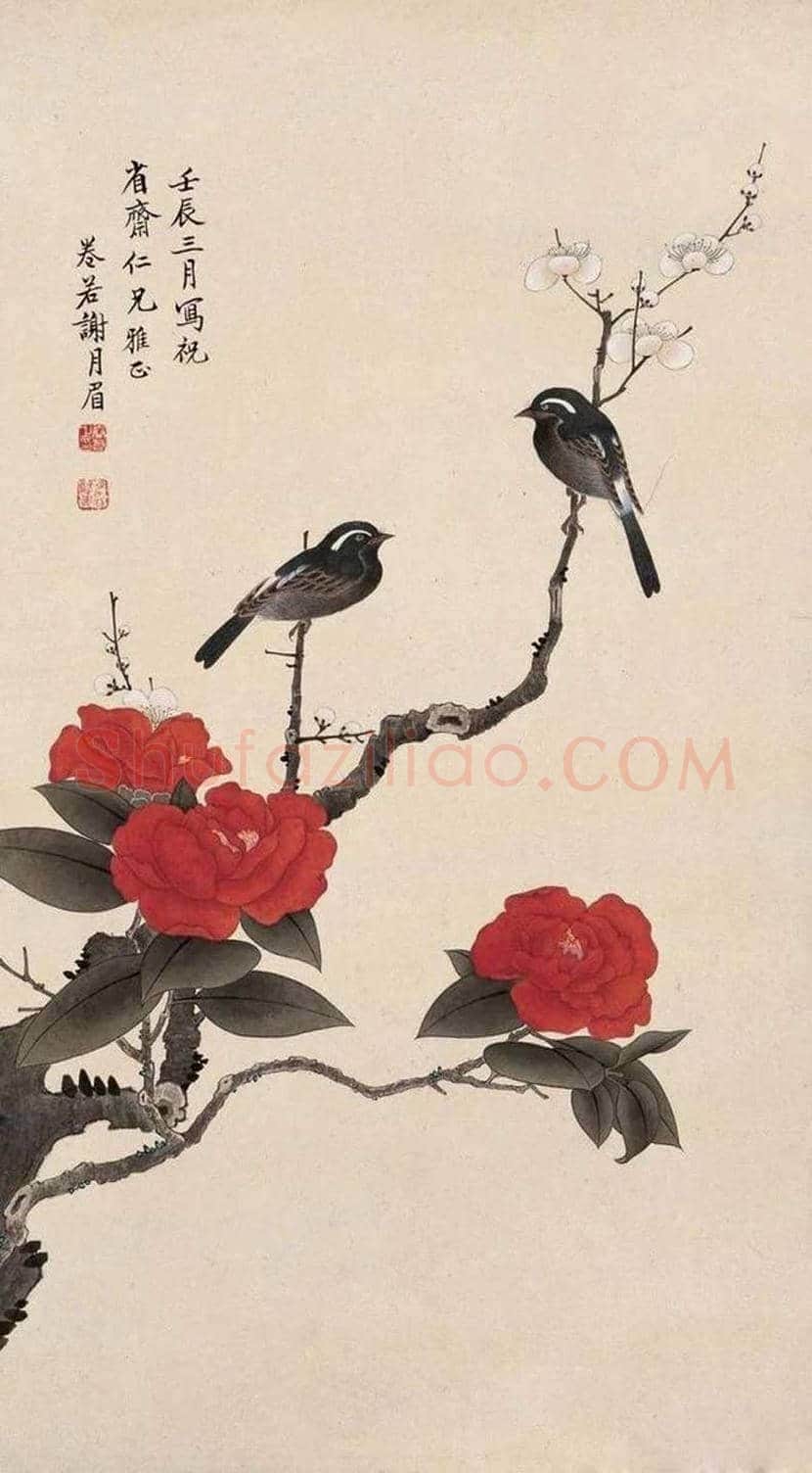 谢月眉作品欣赏 | 书画百科